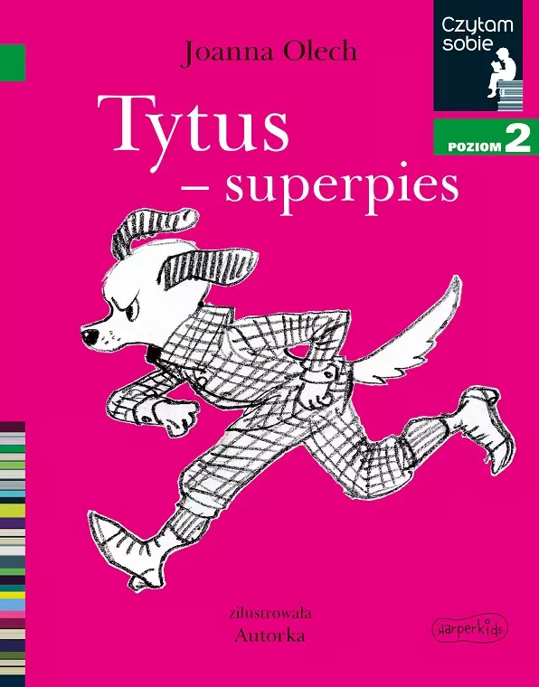 książka dla dzieci Tytus - superpies