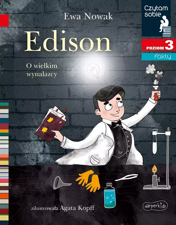 okładka Edison o wielkim wynalazcy