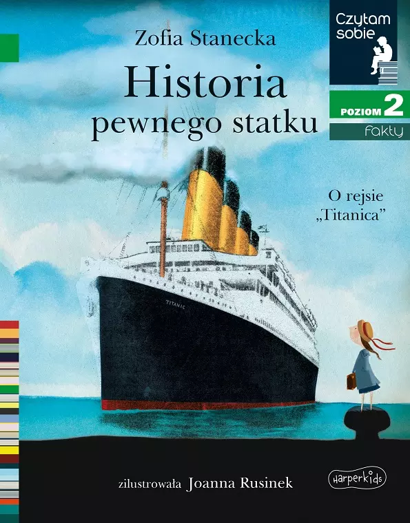 okładka książki "Historia pewnego statku. O rejsie Titanica"