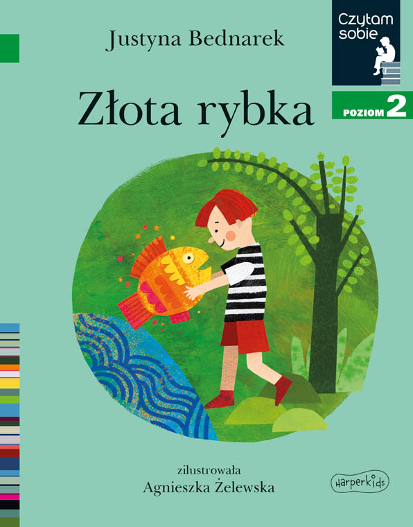 okładka książki dla dzieci złota rybka