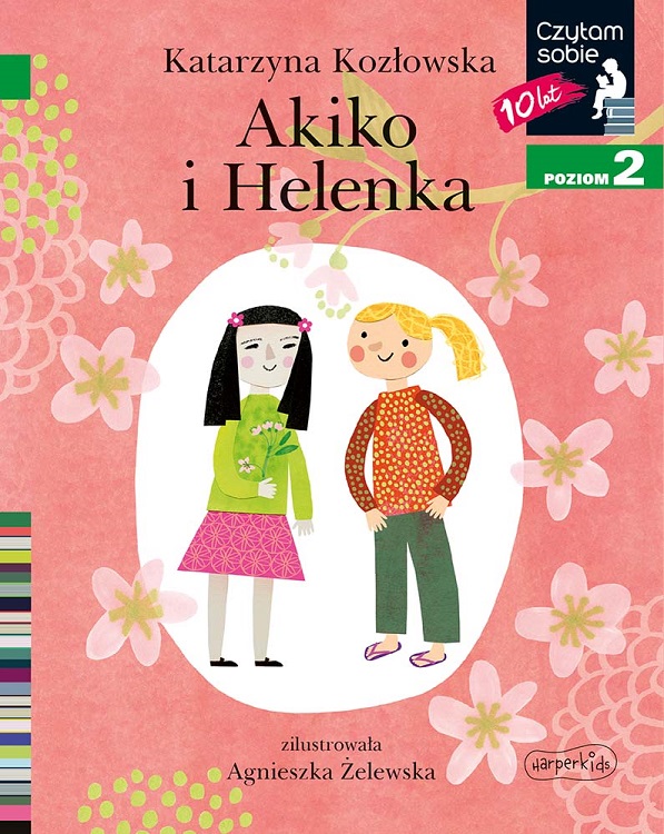 okładka książki dla dzieci akiko i helenka