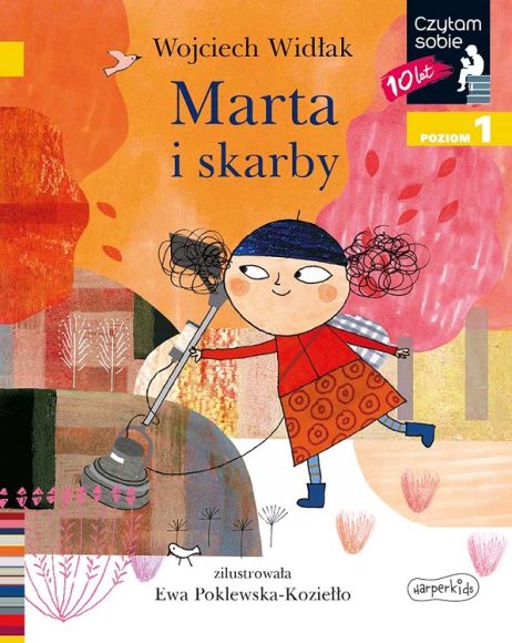 okładka książki dla dzieci Marta i skarby